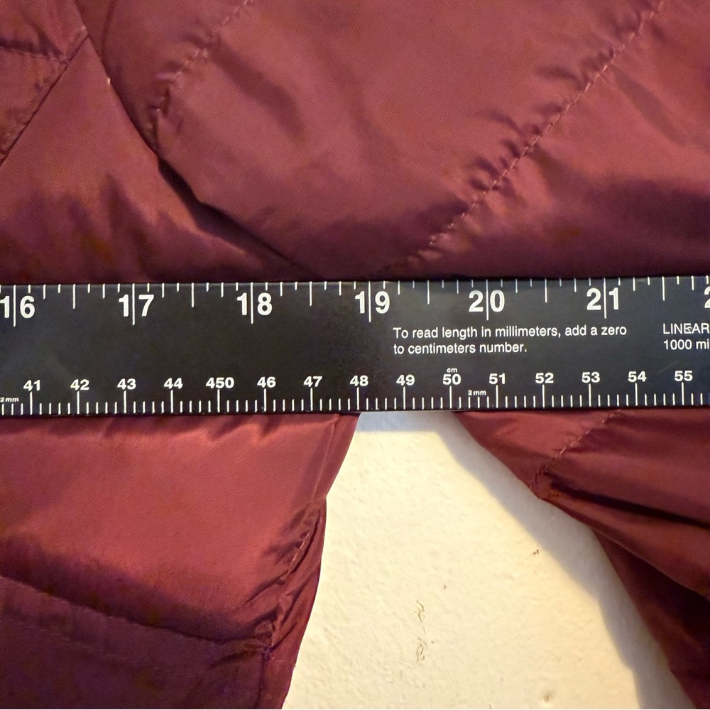 Spyder Women's Puffer Jacket Women’s Size Medium Down Duck Filled Burgundy - Picture 6 of 13